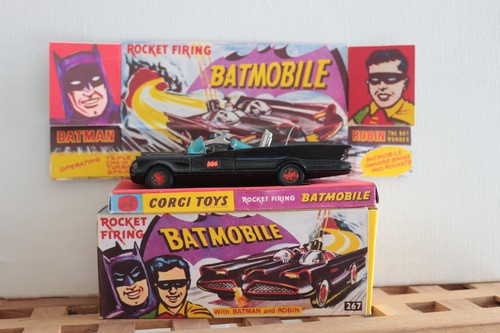 Corgi toys batmobile ref - corgi,