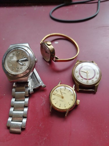 Lot montres vintage - lot,