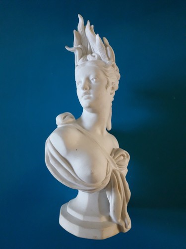 Sculpture biscuit buste de - buste,