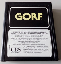 Jeu Atari 2600 "Gorf" en loose