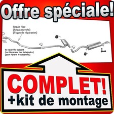 Ligne pot d'échappement pour