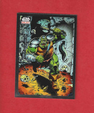 2023 Topps Star Wars Chrome Galaxy Gamorrean Charge Base set numéro 13