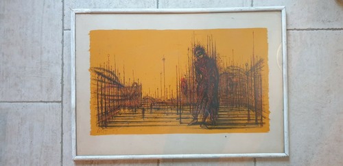 Lithographie jean carzou - lithographie,