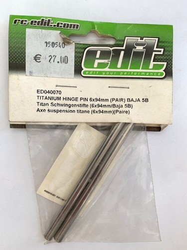 Axe suspension titane 6x94 - , mm