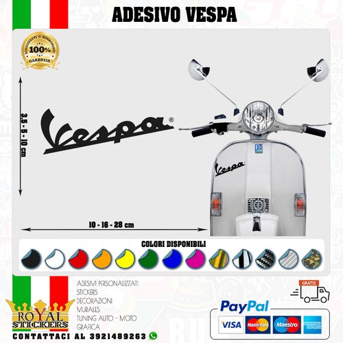 Adhésif vespa vintage logo - adhésif,