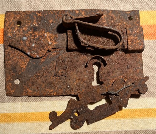 Serrure ancienne 5 - :, 12,5