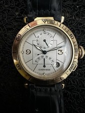 Cartier Pasha Power Reserve Gmt Ref. 2395  Tbe