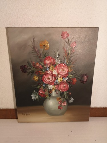 Tableau moderne fleurs - moderne,