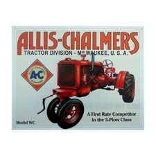 Plaque métal publicitaire