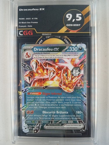 Carte pokémon dracaufeu ex - fr,