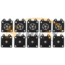 10x Carburateur Membrane Kit