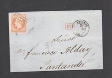 + COTE 1000E RARISSIME OBL GRILLE FRAGMENT NO16 40C NAPOLEON  / SIGNE /XA809