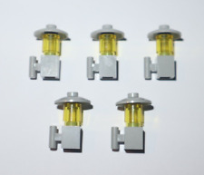 Lego ® City Lot 5 Lampe Lampion à Chapeau Maison Bâtiment Med Stone Grey Light