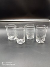 4 Verres Gobelets en cristal