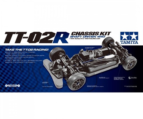 Tamiya tt 02r chassis - rc, tt-02r