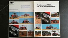 BROCHURE TRACTEUR  Massey Ferguson