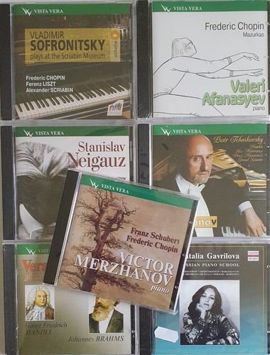 Pianistes russes neufs - cd,