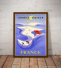 Sports d'Hiver France Vintage