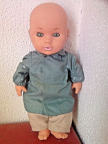 Ancien poupon poupee baigneur - ancien,