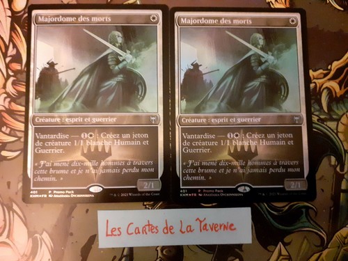 Lot cartes magic 2 - cartes, majordome