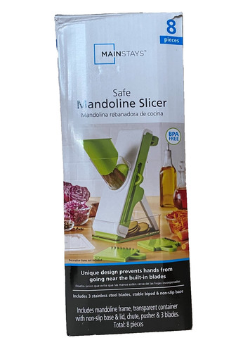 Safe mandoline slicer pieces - slicer,