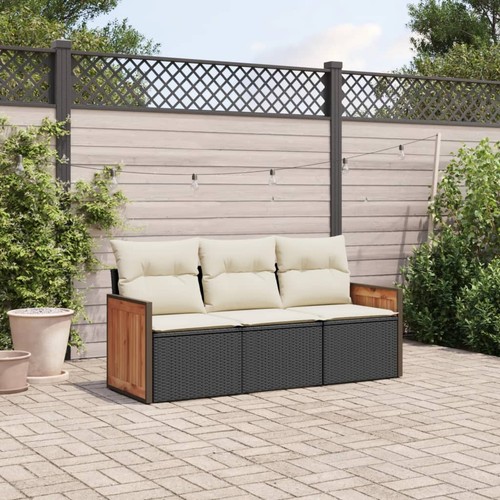 Salon jardin avec coussins - jardin,