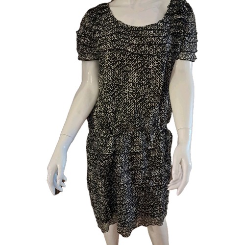 Robe scottage noir blanc - noir, et