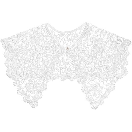 Faux col dentelle - col,