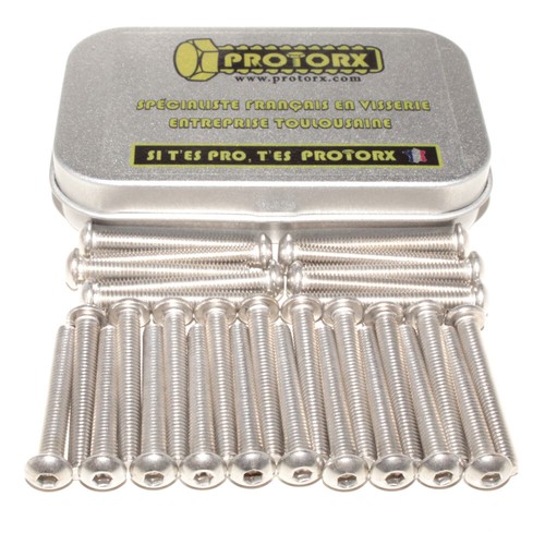 Vis tête bombée 30mm - vis,