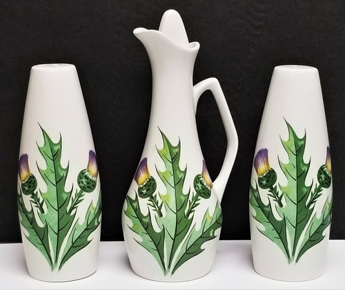 Vintage thistle porcelain - vintage, 3