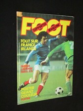 FOOT SUPPORTER MAGAZINE N° 6 1976 ASSE PSV PSG PARIS PLATINI LACOMBE LYON NANTES