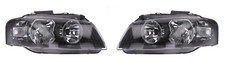 2X PHARE AVANT DROITE + GAUCHE ÉLECTRIQUE + MOTEUR NOIR POUR AUDI A3 2003-2008