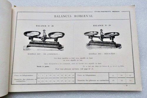 Pesage catalogue manufacture - pesage,