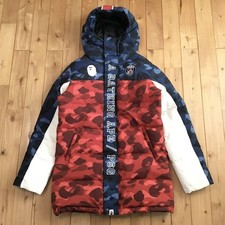 PSG × BAPE CAMO Long Puffer