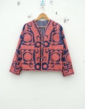 Veste Imprimée Suzani Noire