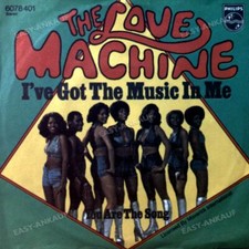 The Love Machine - I've Got The Music In Me GER 7in 1975 (VG/VG) .