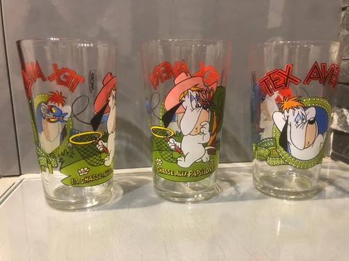 Verres moutarde vintage - verres, à