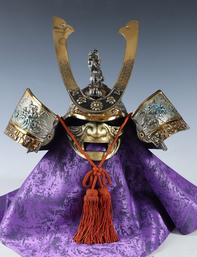 Casque samouraï japonais - casque,