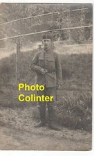 Photo-carte : Jeune Soldat Allemand - Uniforme Feldgrau - Photographe de Forbach