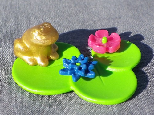 Playmobil grenouille dorée - grenouille,