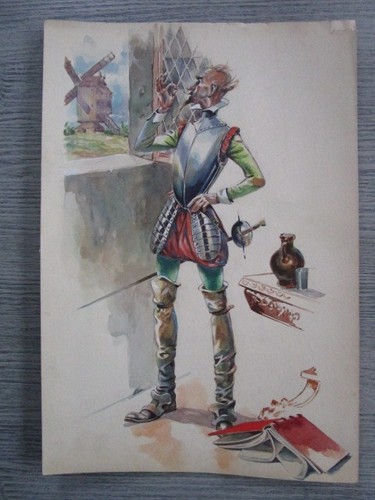 Aquarelle ancienne originale - ,