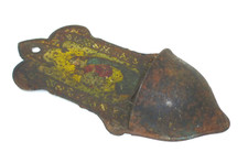 Rare Bénitier Italie Um 1900 Madone