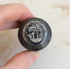 Matrice en Acier pour Médaille Religieuse Croix Palmier XIXème