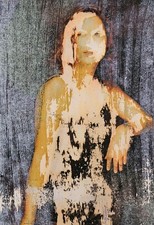 Jean Claude Chastaing - Peinture originale - Portrait intérieur 28