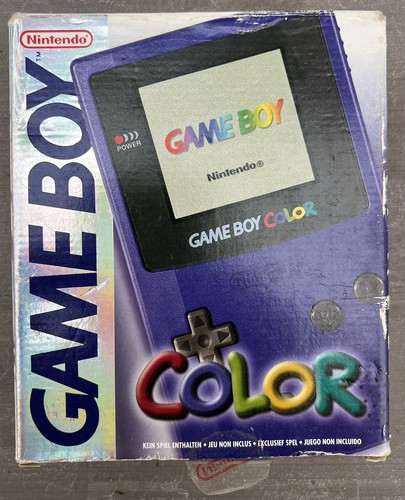 Nintendo game boy color violet - nintendo,