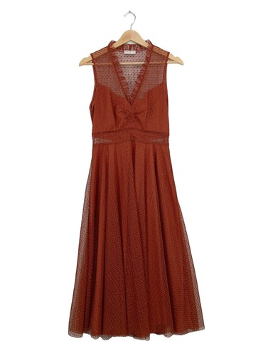 Sandro robe dentelle dames - robe,