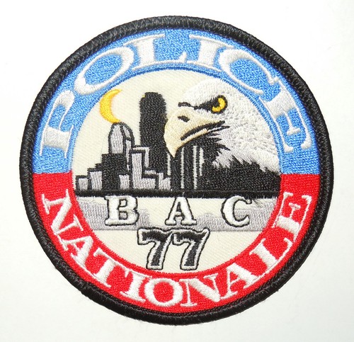 Insigne patch tissu police - tissu,
