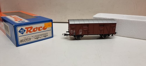 Roco wagon couvert - wagon, sncf