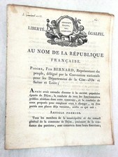 LIVRE ANCIEN BERNARD AU NOM DE