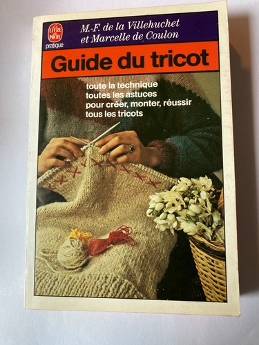 Guide tricot f - du, -m